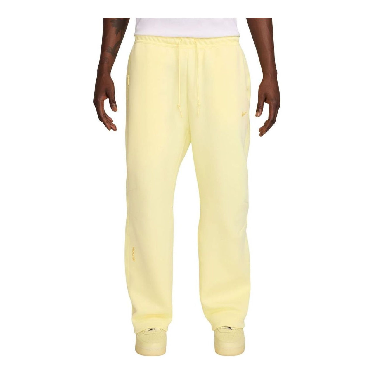 Nike x NOCTA Tech Fleece Open Hem Sweatpants 'Citron Tint' FD8460-821