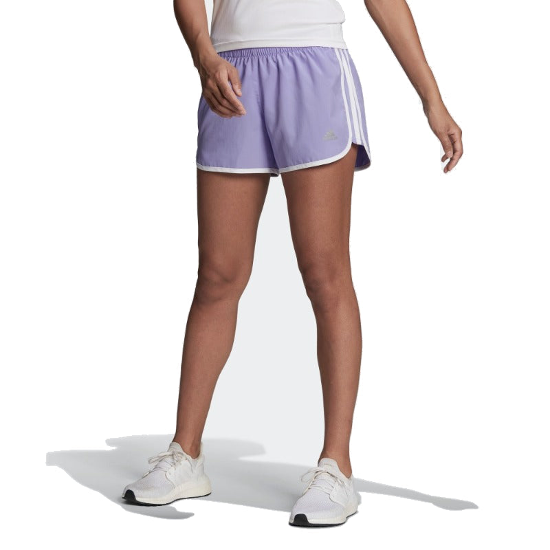 (WMNS) adidas Marathon 20 Shorts 'Purple' HC1769