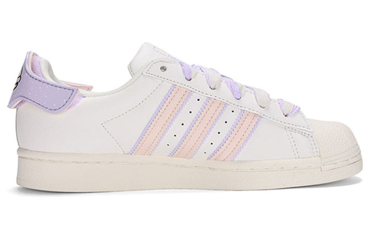 (WMNS) adidas Originals Superstar 'White Purple Pink' H03727