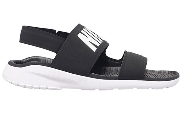 Nike black tanjun sandals online