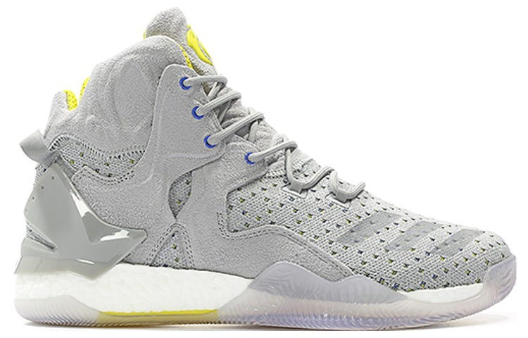 adidas Sneakersnstuff x adidas D Rose 7 Primeknit 7 'Gray Yellow Blue' BB1946