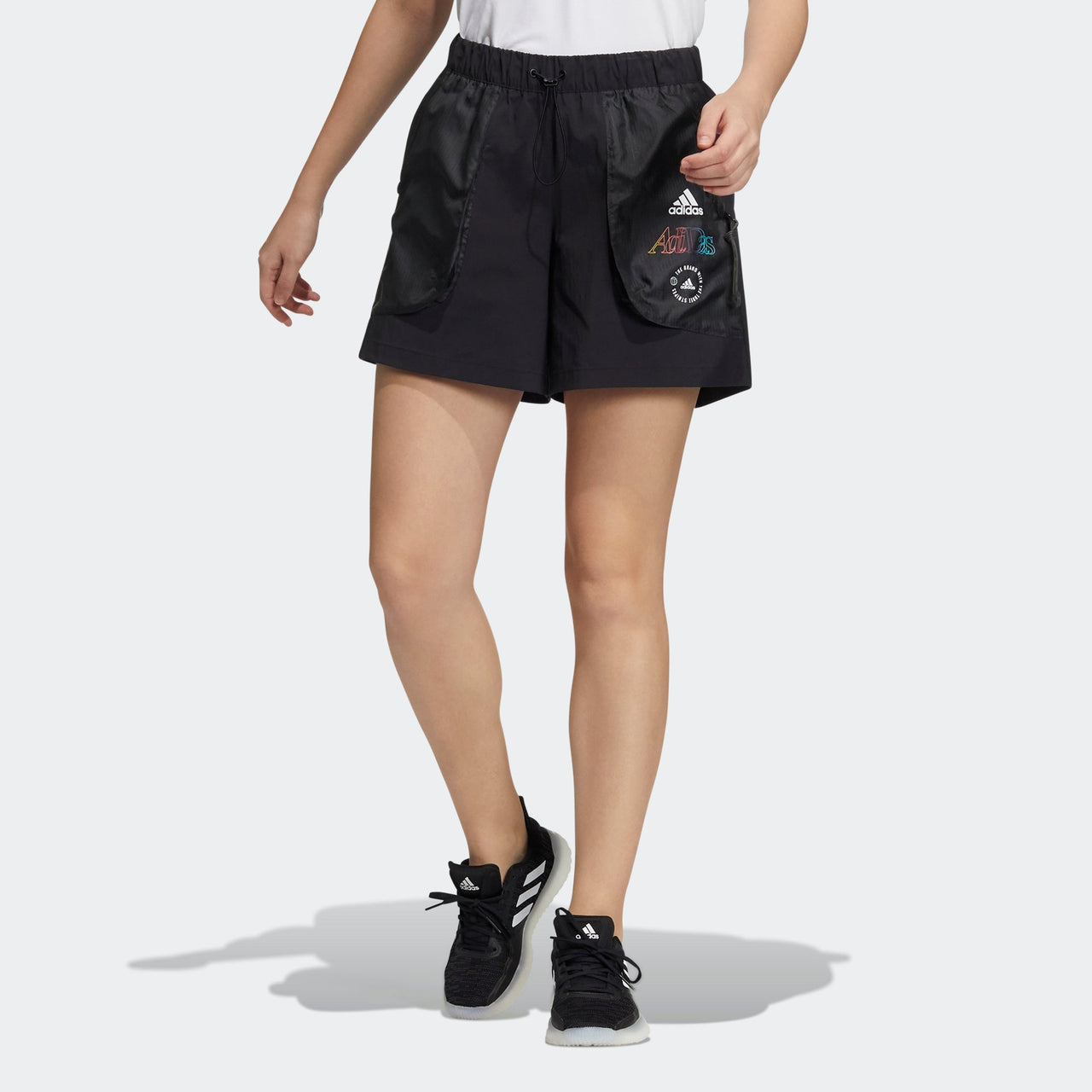 (WMNS) adidas Woven Shorts 'Black' HB6596