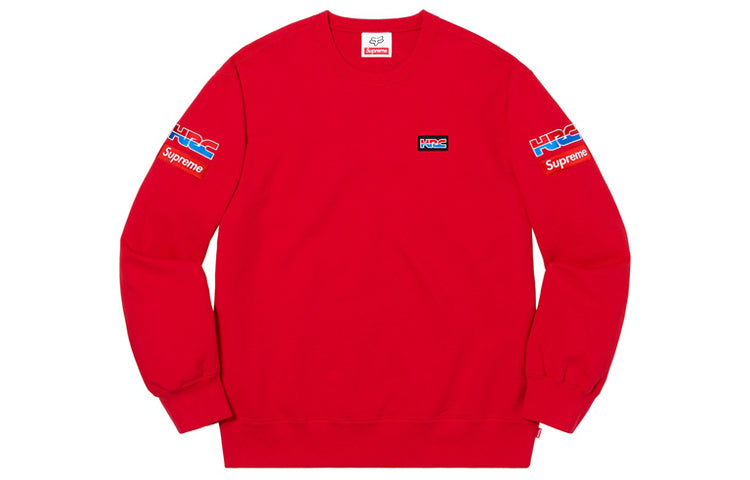 Supreme x Honda Fox Racing Crewneck 'Red' SUP-FW19-593