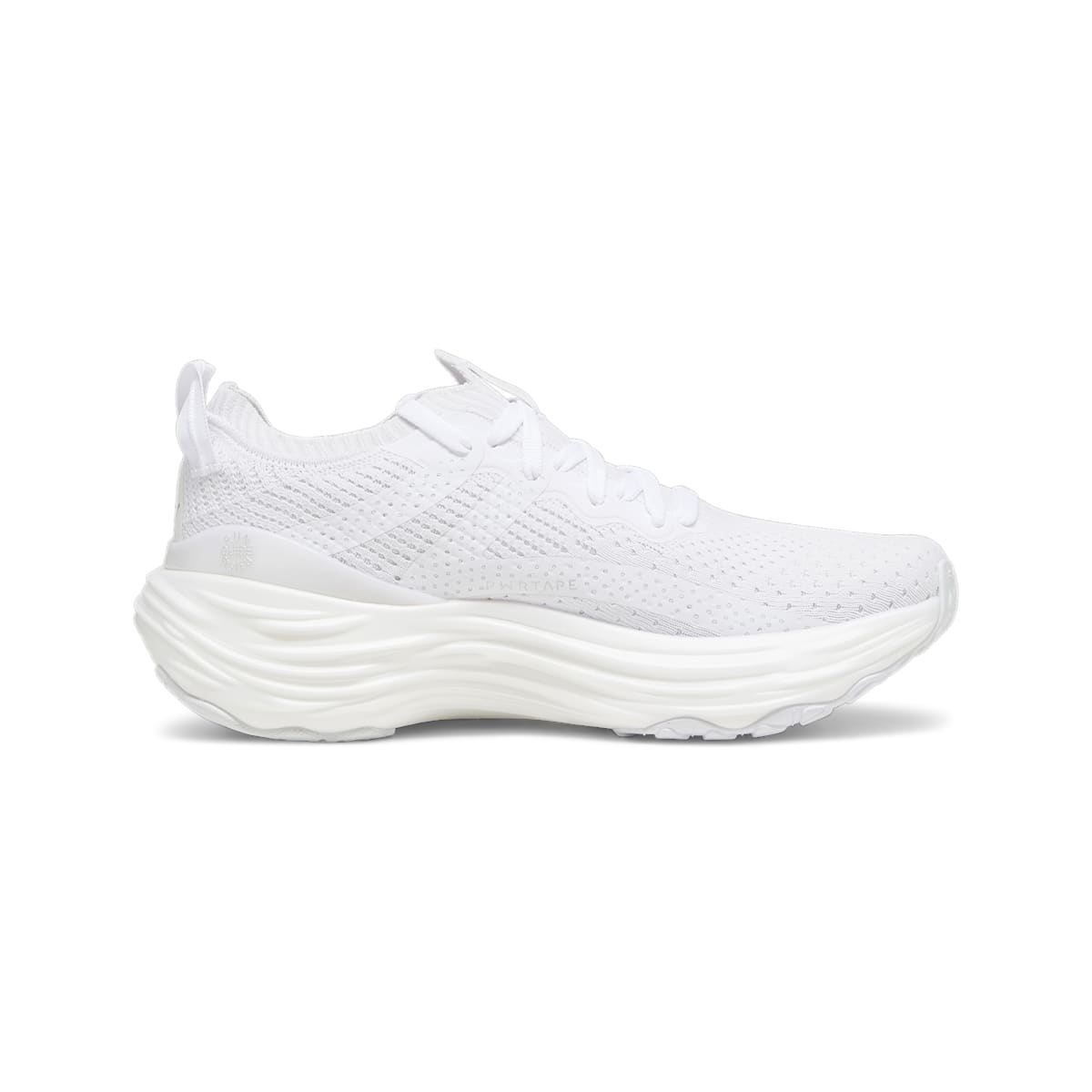 (WMNS) PUMA ForeverRun Nitro Knit 'White Feather Grey' 379140-01