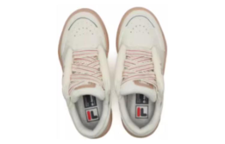 (WMNS) FILA Mix Skate Dance Shoes 'White Brown' F12W344201FGR