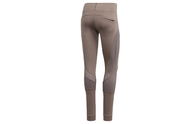 (WMNS) adidas P Ess Tight Logo Printing Leggings Grey/Brown FK9724