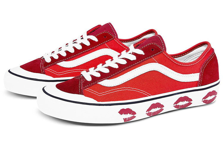 Vans Style 36 Decon Sf Lip Print 'Red White' VN0A3MVLK0D