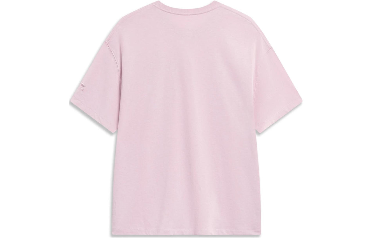 (WMNS) Li-Ning x Disney Zootopia Graphic T-shirt 'Pink' AHST276-1