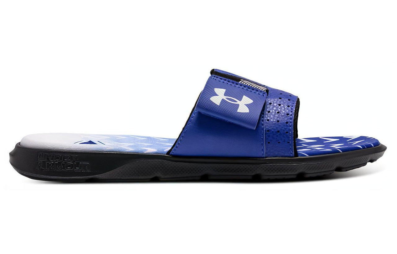 Under Armour Mercenary Slippers 'Blue Black' 3027252-400