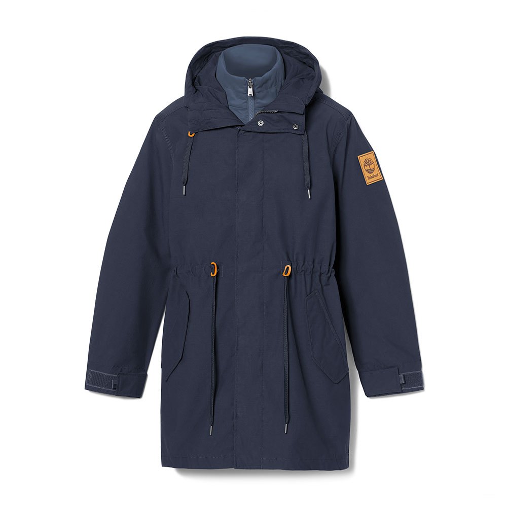 Timberland Snowdon Peak Fishtail Parka Jacket 'Navy' A6FYH-433