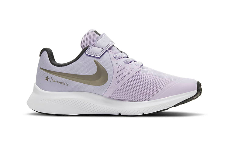 (PS) Nike Star Runner 2 'Violet Frost Metallic Pewter' AT1801-502