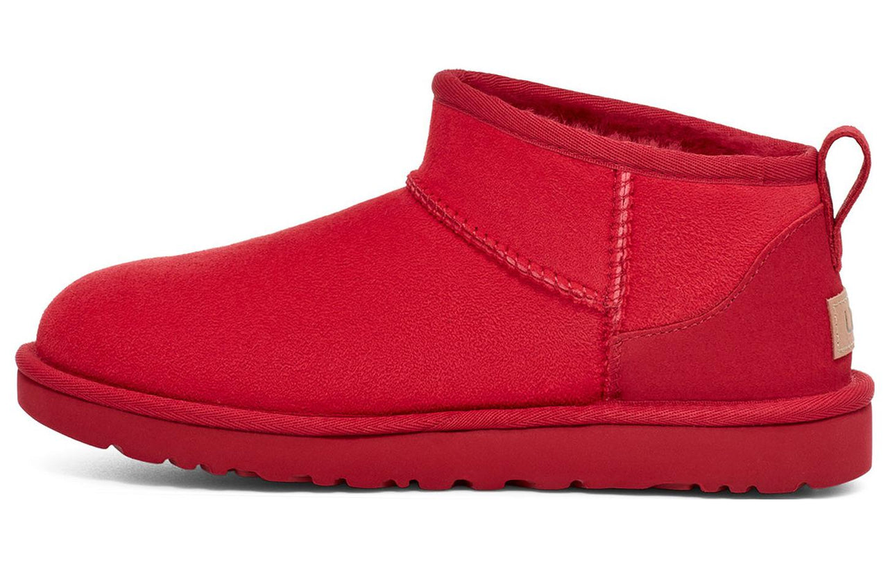 (WMNS) UGG Classic Ultra Mini Boot 'Samba Red' 1116109-SRTL