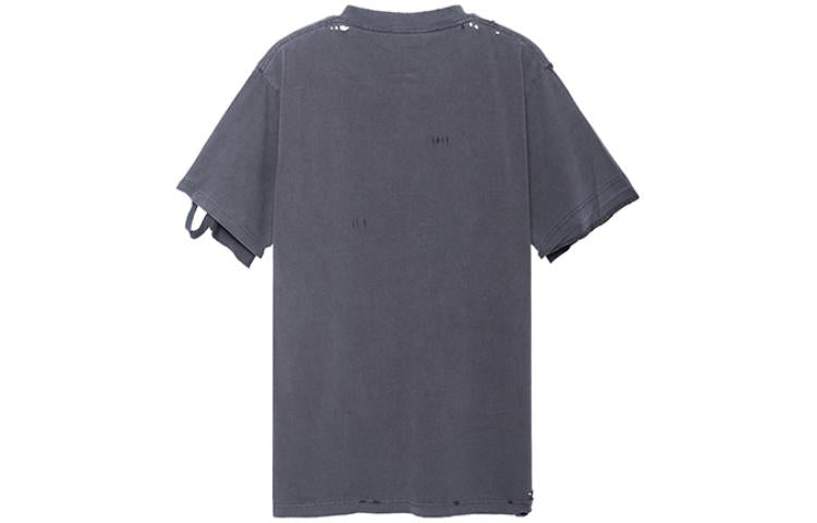 Balenciaga 'This Is Not' Logo T-shirt 'Grey' 661705TKVD91069