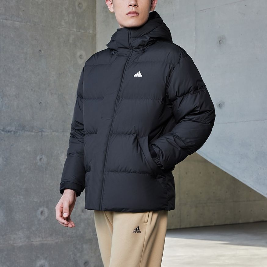 adidas Puff Down Jacket 'Black' IV7560