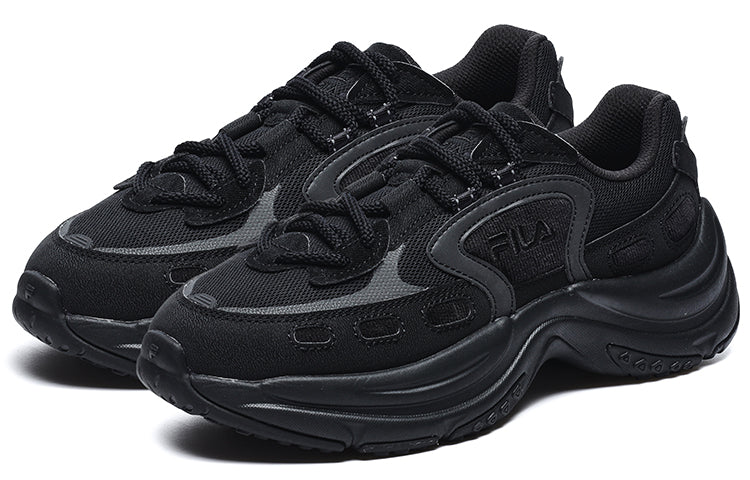 (WMNS) FILA Arch Sneakers 'Black' F12W241118FBK