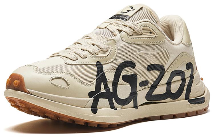 ANTA Running Series Sneakers 'Beige Black White' 112345580A-2