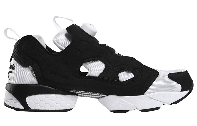 Reebok Instapump Fury OG Hollow Out Splicing Shoes/Sneakers Unisex Black White M48559