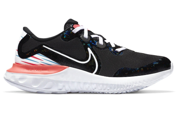 (GS) Nike Renew Run Light 'Black White Pink' CV8990-023