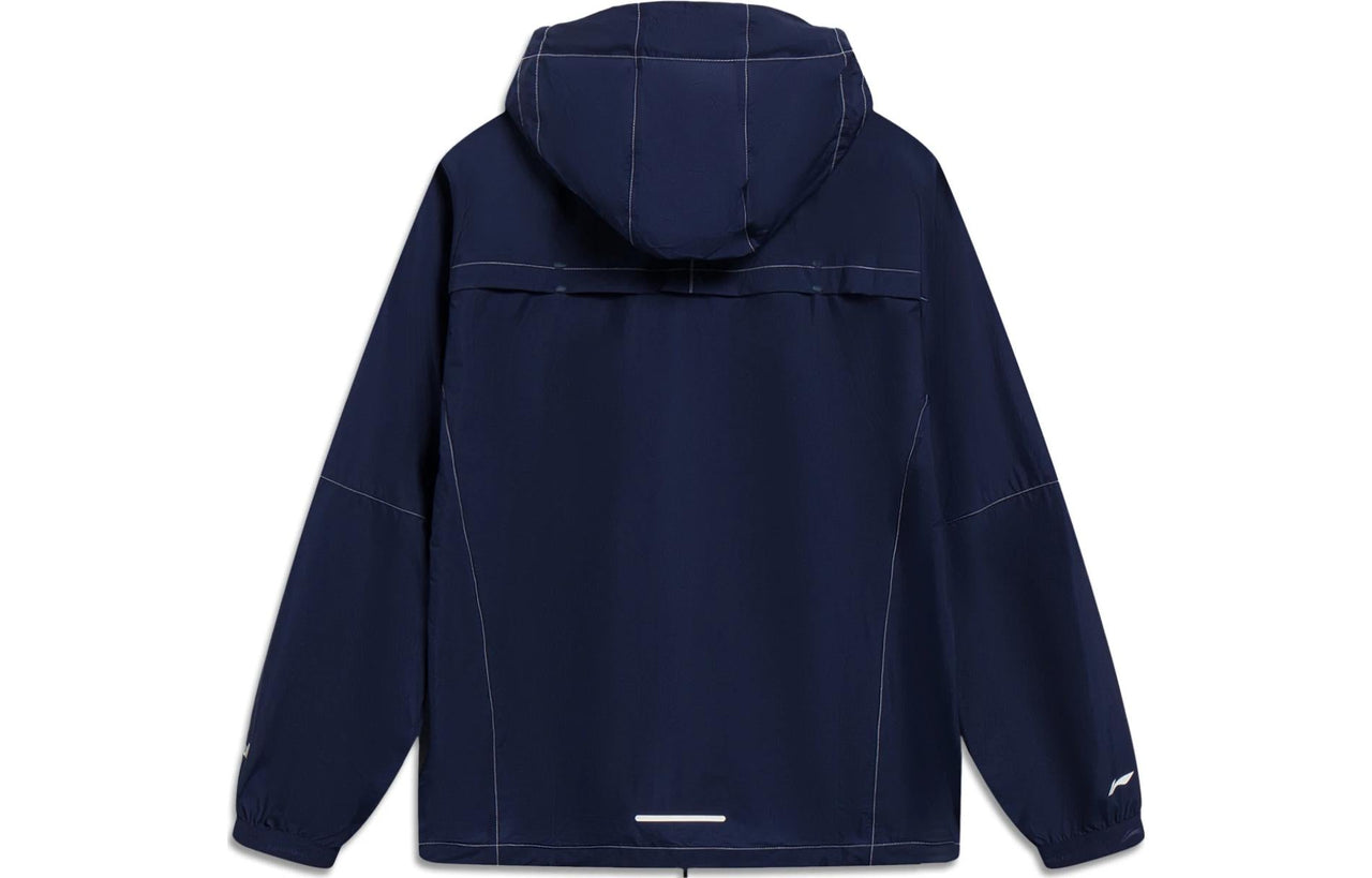 Li-Ning x Soulland Logo Windbreaker 'Midnight Navy' AFDSC79-1