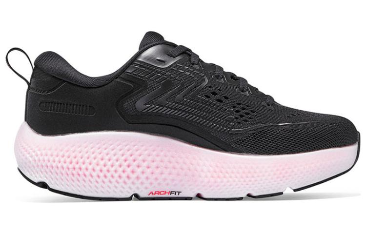 (WMNS) Skechers GOrun Max Road 6 'Black Pink' 172078-BKPK