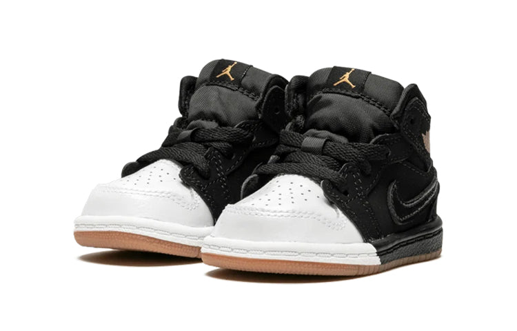 (TD) Air Jordan 1 Mid 'Metallic Gold' 644507-021