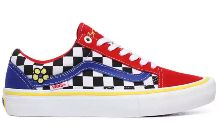 Vans Brighton Zeuner x Old Skool Pro 'Red Checker Blue' VN000ZD4W89