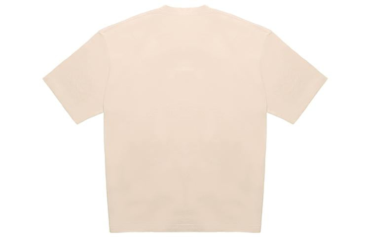 Balenciaga BB Paris Icon T-Shirt Medium Fit 'Beige Black' 612966TMVG79364
