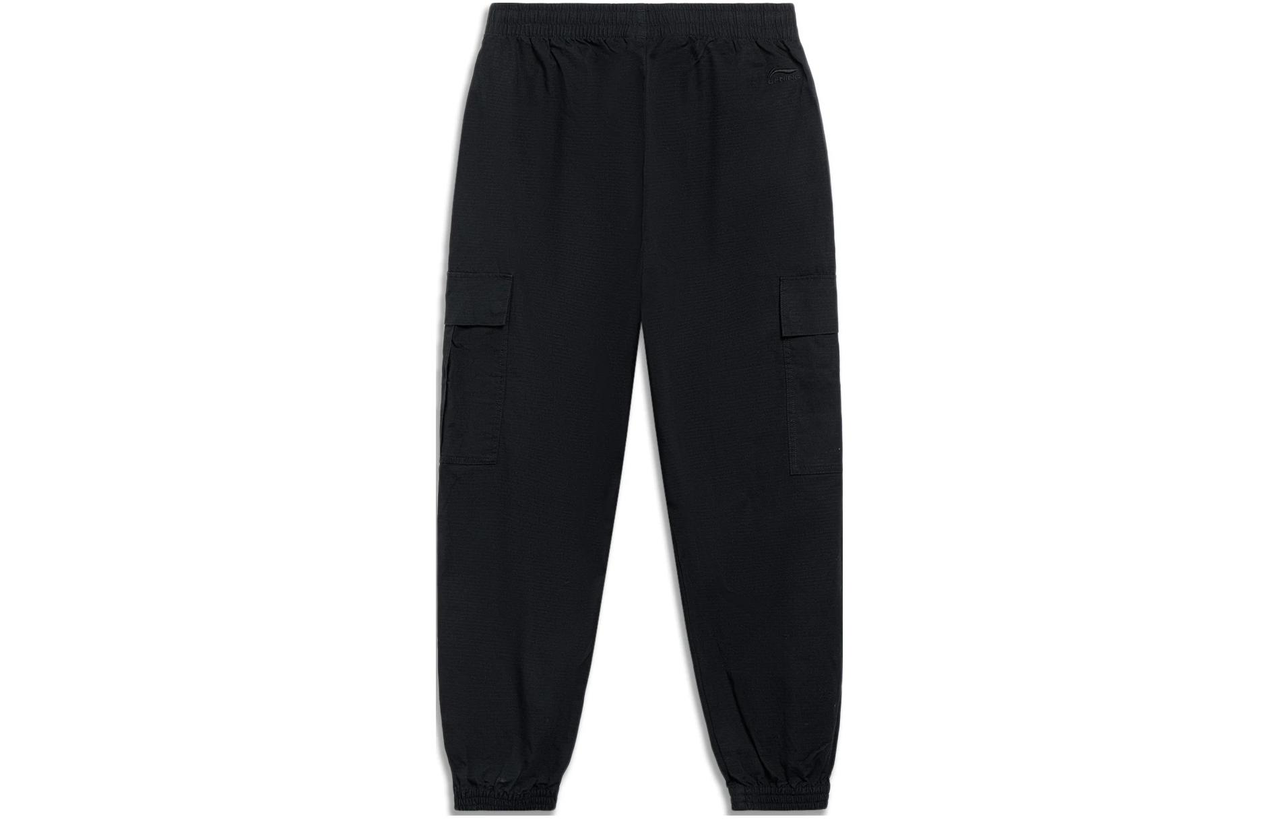 Li-Ning Skateboarding Graphic Joggers Pants 'Black' AKXT021-1