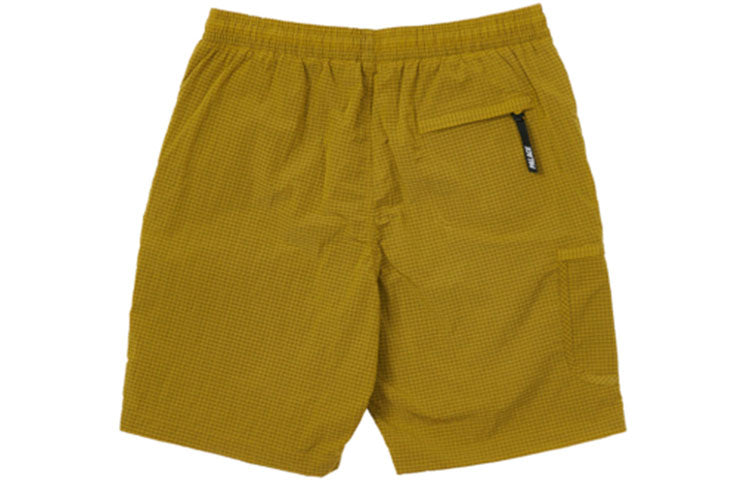 Palace SS22 Cripstop Grid Shorts 'Yellow' PAL-SS22-132
