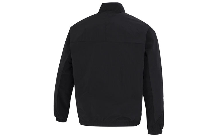 Men's adidas Mh Bp3 Wvjkt Large Logo Athleisure Casual Sports Woven Jacket Autumn Black HP1433