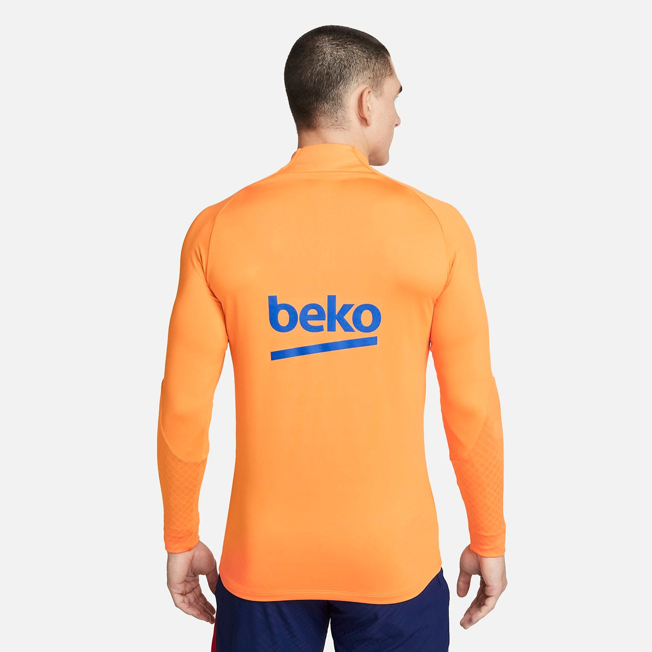 Nike FC Barcelona Strike Dri-FIT Soccer Drill Top 'Orange' DH7682-837
