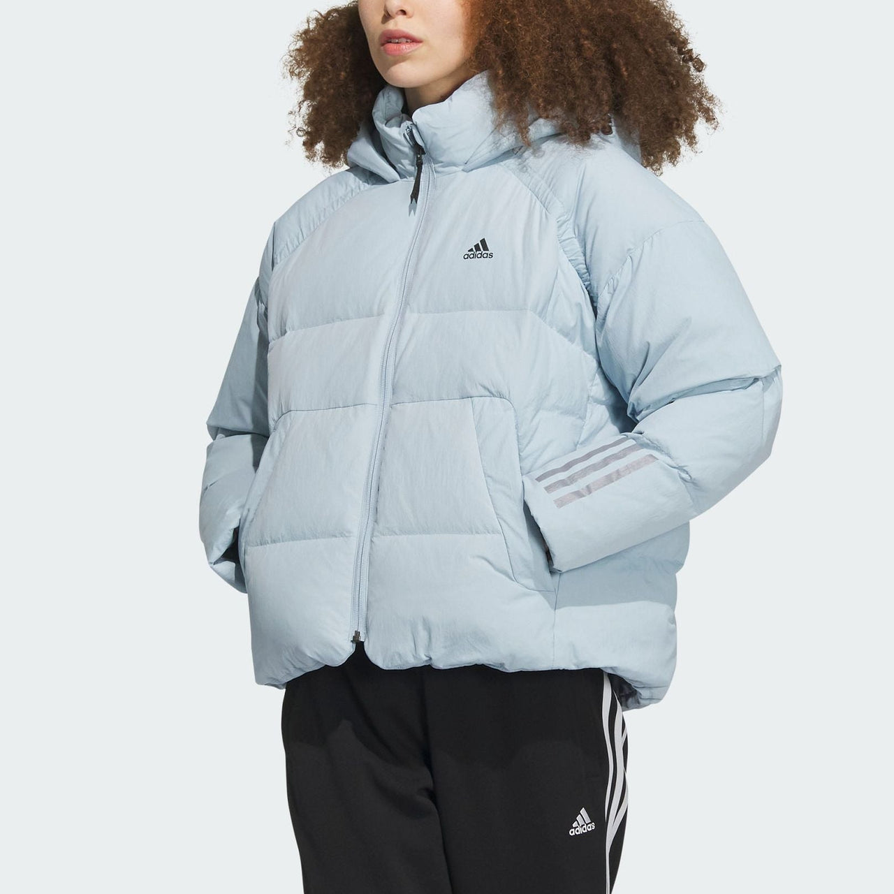(WMNS) adidas Dy Goose Down Jacket 'Blue' IL8937