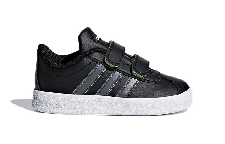 (TD) adidas neo Vl Court 2.0 'Black Grey White' F36402