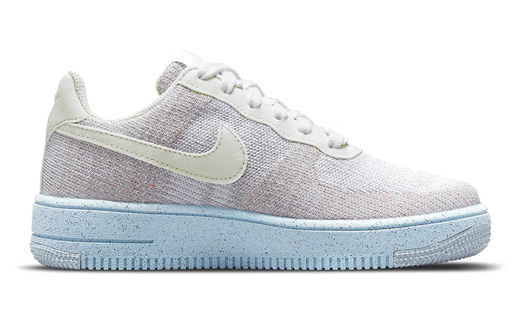 (GS) Nike Air Force 1 Crater Flyknit 'White Chambray Blue' DH3375-101