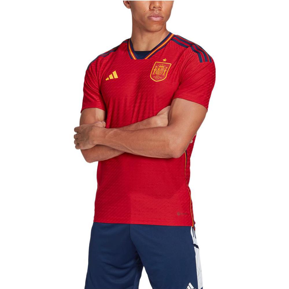 adidas Spain 2022-2023 World Cup Home Authenic Jersey HE2021