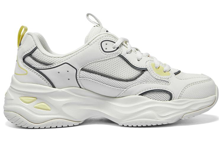(WMNS) Skechers D'Lites 4.0 Shoes 'Grey White' 896256-NTMT