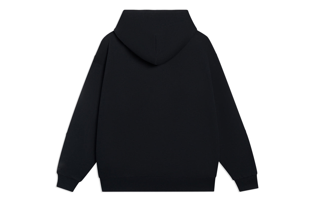 Li-Ning Logo Hoodie 'Black' AWDR498-11