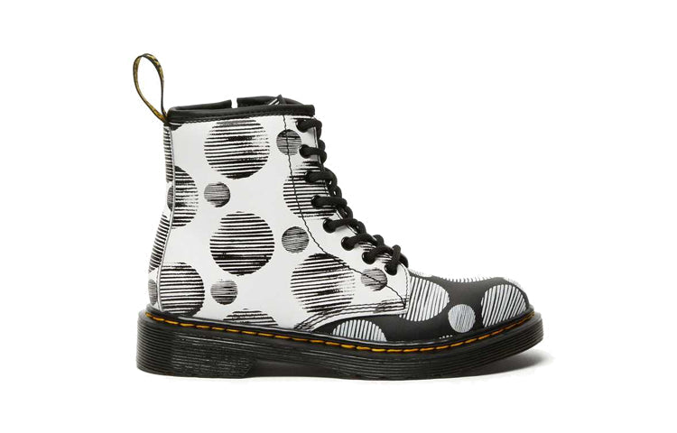 (PS) Dr.Martens Polka Dot Boots 'White Black' 27071009