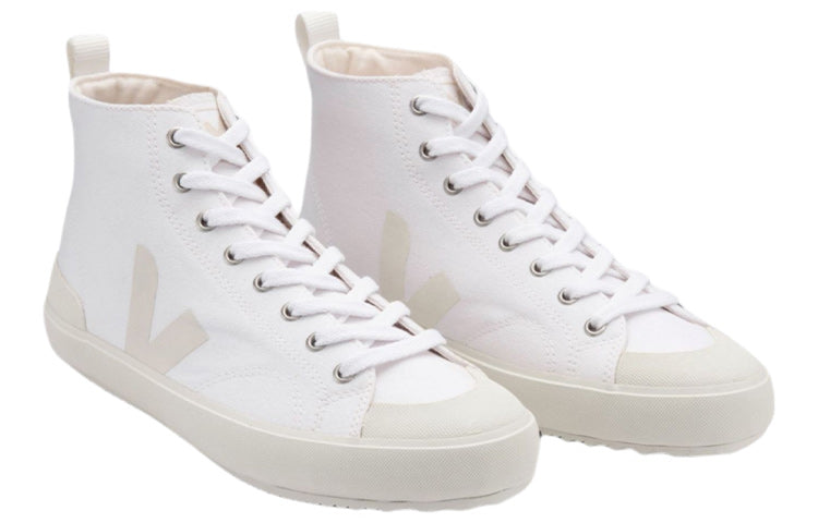 (WMNS) VEJA Nova High-Top Sneakers 'White Beige' NT0102348A