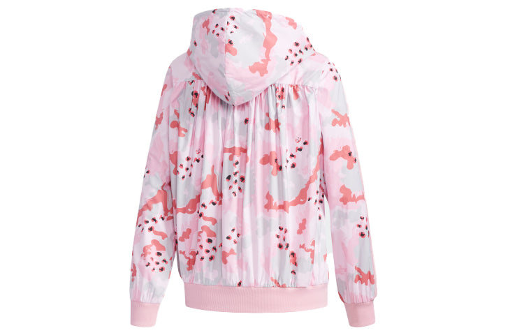 (WMNS) adidas neo Windbreaker Jacket Pink DZ7610
