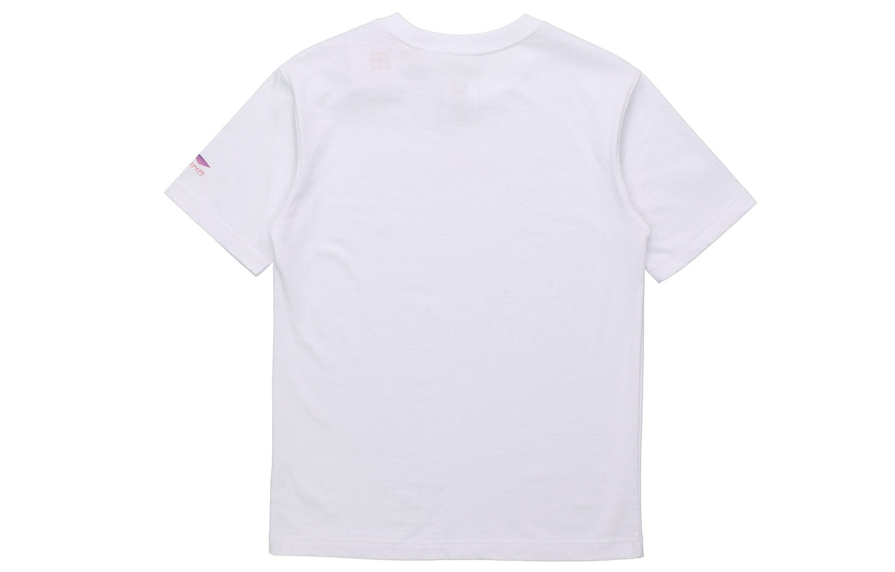 Li-Ning Sakura Casual Sports Round Neck Tee 'White' AHSQ657-2