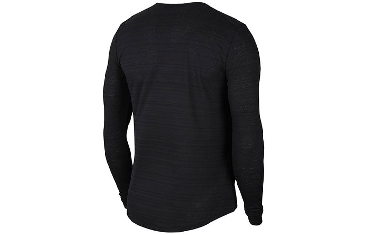 Nike AS Men's NK DF Miler Top LS Black CU5990-010
