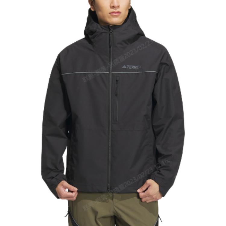 adidas Terrex Utilitas 3-In-1 Windbreaker Jacket 'Black' IC7997