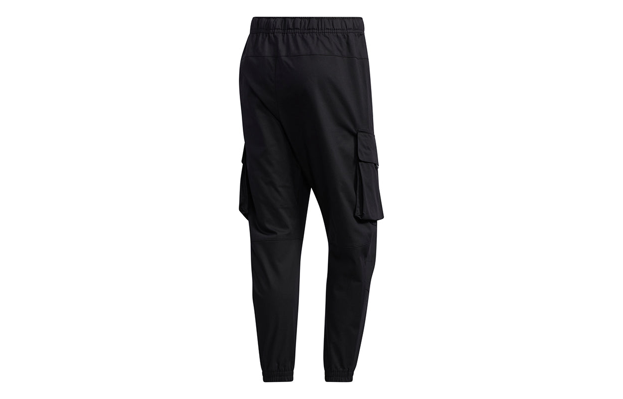 adidas Th Pnt Cargo Leisure Sports Big Pocket Suit Trousers Men's Black GM4418