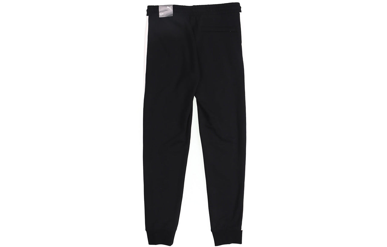 PUMA Iconic T7 Track Pants 'Black White' 595983-01