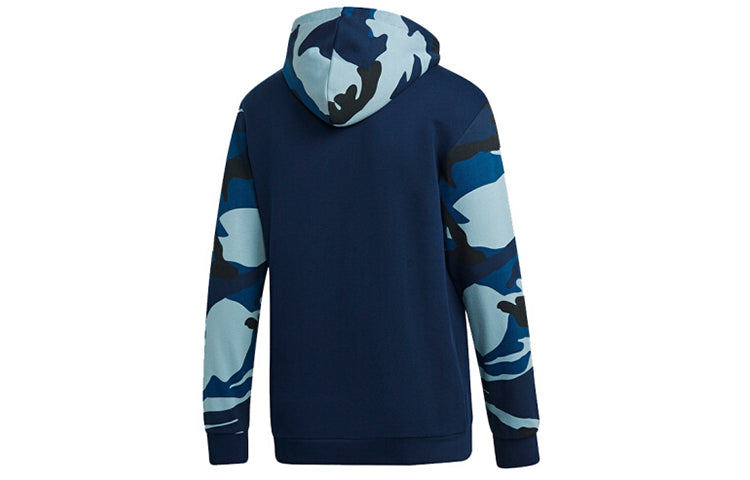 adidas originals Camo Camouflage Printing Splicing Blue DV2064
