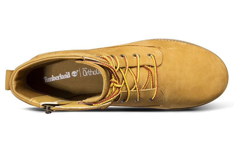 (WMNS) Timberland Joslin Mid Size Zip Boots 'Wheat Nubuck' A1SENW