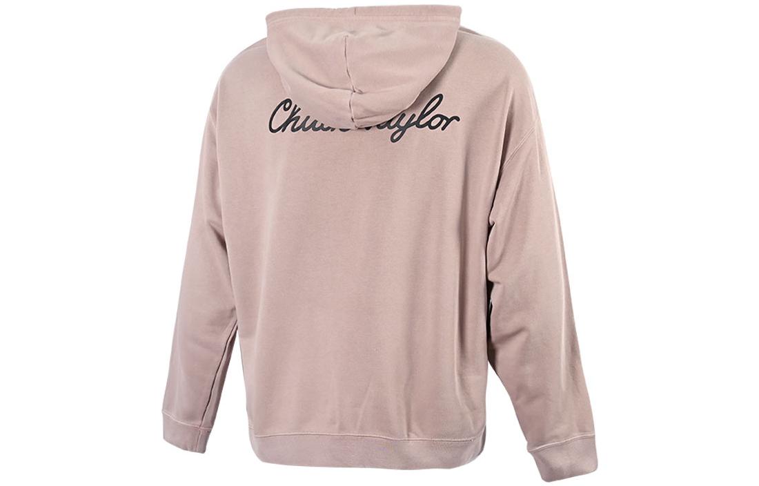 Converse Go-To Chuck Taylor Sneaker Patch Loose Fit Hoodie 'Stone Mauve' 10024025-A03
