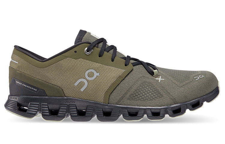 On Running Cloud X 3 'Olive Reseda' 60.98704