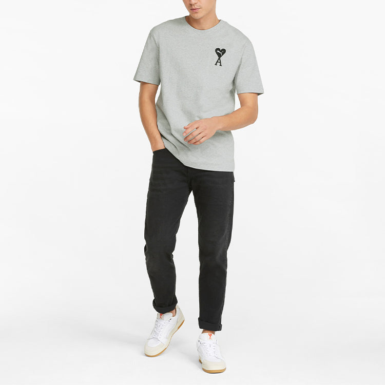 PUMA X AMI Graphic T-Shirt 'Grey' 534070-04